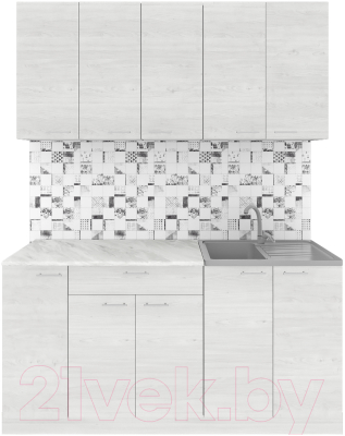 Кухонный гарнитур Агута Альфа 1.5 - фото