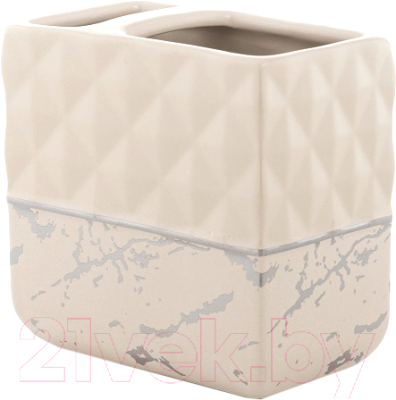 Стакан для зубной щетки и пасты Primanova Nero D-20672 - фото