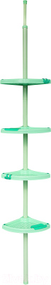 Комплект полок для ванной Primanova M-N01-05 (зеленый) - фото