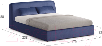 Двуспальная кровать Moon Family 1008 / К002541