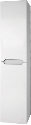 Шкаф-пенал для ванной Dreja QL35 / 99.0009 (белый глянец)