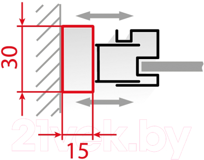 Расширительный профиль RGW A-04 B / 48270420-04