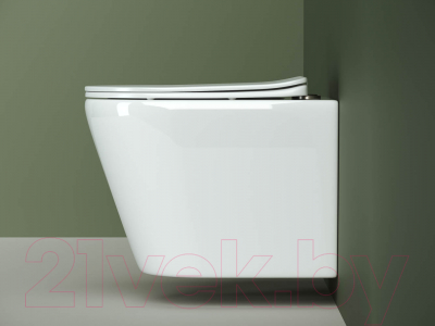 Унитаз подвесной с инсталляцией Ceramica Nova Rimless CN1804 + 38772001