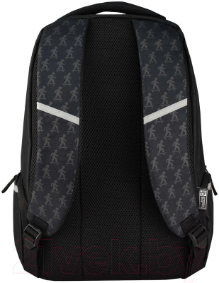 Школьный рюкзак Феникс+ Скейт Арт / 59318 (черный)