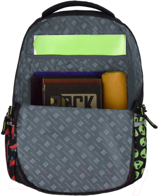 Школьный рюкзак Феникс+ Инопланетянин / 59319 (черный)