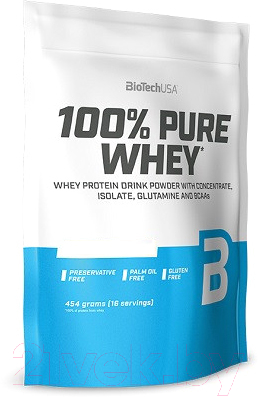 Протеин BioTechUSA 100% Pure Whey Малиновый чизкейк - фото