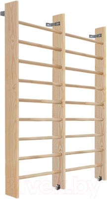 Шведская стенка Dinamika 2-х секционная ZSO-003598 (2x1.6, сосна) - фото