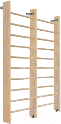 Шведская стенка Dinamika 2-х секционная ZSO-003599 (2.2x1.6, сосна) - фото