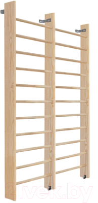 Шведская стенка Dinamika 2-х секционная ZSO-003600 (2.4x1.6, сосна) - фото