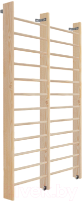 Шведская стенка Dinamika 2-х секционная / ZSO-003601 (2.6x1.6, сосна) - фото