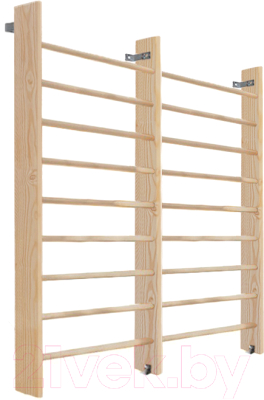 Шведская стенка Dinamika 2-х секционная ZSO-003604 (2x2, сосна) - фото