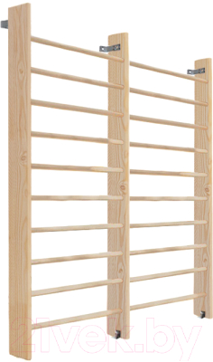 Шведская стенка Dinamika 2-х секционная ZSO-003605 (2.2x2, сосна) - фото