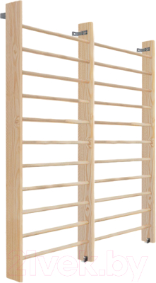 Шведская стенка Dinamika 2-х секционная ZSO-003606 (2.4x2, сосна) - фото