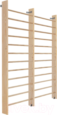 Шведская стенка Dinamika 2-х секционная ZSO-003607 (2.6x2, сосна) - фото