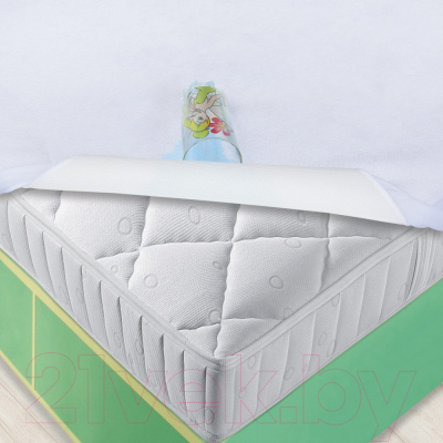 Наматрасник защитный АртПостель Непромокаемый 3072 80x190 (трикотаж)