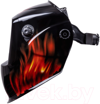 Сварочная маска FoxWeld Корунд-2 / 6.17.6883 (пламя)