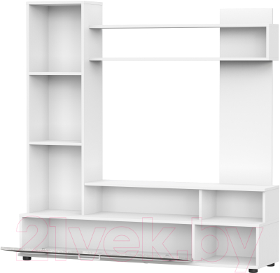 Стенка NN мебель МГС 9 (белый/цемент светлый)