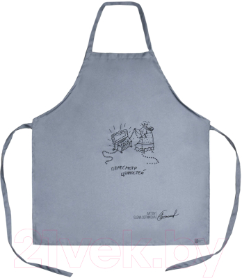 Фартук для творчества Феникс+ Варя размышляет / 60010 - фото