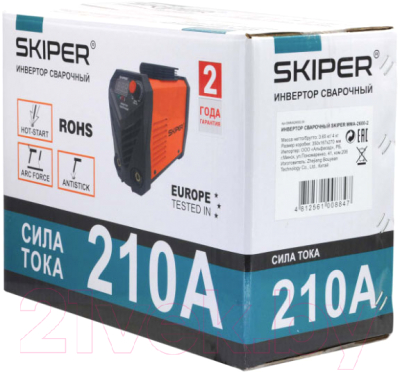 Инвертор сварочный Skiper ММА-2600-7