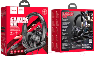 Наушники-гарнитура Hoco W103