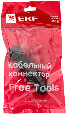 Кабельный коннектор EKF FreeTools PROxima / cct2-smk3