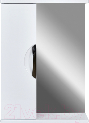 Шкаф с зеркалом для ванной Doratiz Афина 60 / 2711.670 - фото