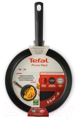 Сковорода Tefal Pure Red 4214126