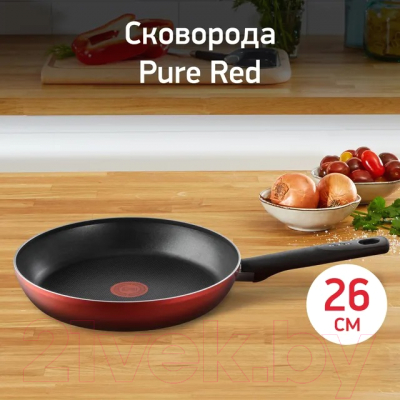 Сковорода Tefal Pure Red 4214126