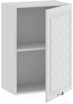 Шкаф навесной для кухни ТриЯ Бьянка 1В5 (белый/дуб белый)