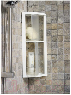 Шкаф для ванной Primanova M-S03-16 (прозрачно-натуральный)