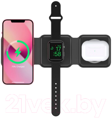 Зарядное устройство беспроводное TFN MagTrio / TFN-QI14