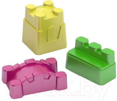 Набор формочек для песочницы Нордпласт Крепость / 081 - фото