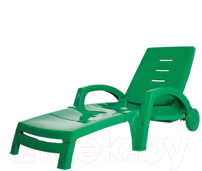 Шезлонг Стандарт Пластик Групп С колесами