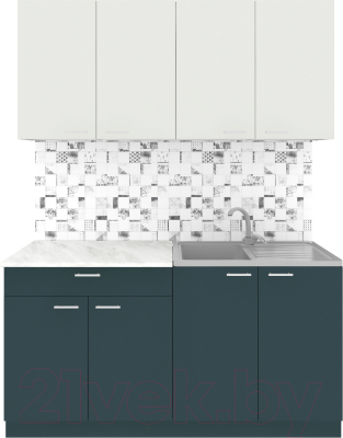 Кухонный гарнитур Агута Альфа 1.6 - фото