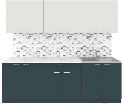 Кухонный гарнитур Агута Альфа 2.4 - фото