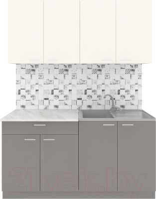 Кухонный гарнитур Агута Альфа 1.6 - фото