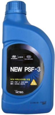 Жидкость гидравлическая Hyundai/KIA Mobis New PSF-3 80W / 0310000110 - фото