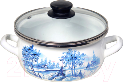 Кастрюля Сантэкс Гжель 1-2415112 - фото