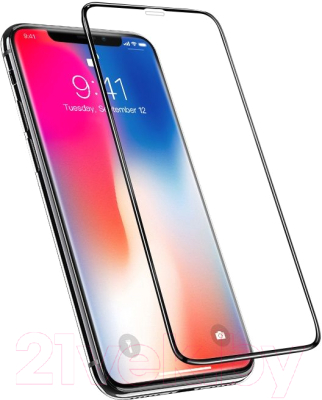 Защитное стекло для телефона Hoco A12 3D для iPhone XS Max/11 Pro Max - фото