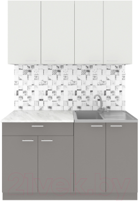 Кухонный гарнитур Агута Альфа 1.4 - фото