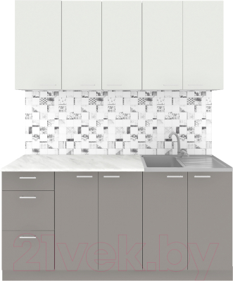 Кухонный гарнитур Агута Альфа 1.6/60 - фото