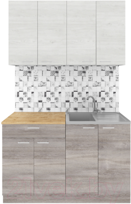 Кухонный гарнитур Агута Альфа 1.2 - фото