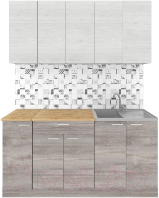 Кухонный гарнитур Агута Альфа 1.5 - фото