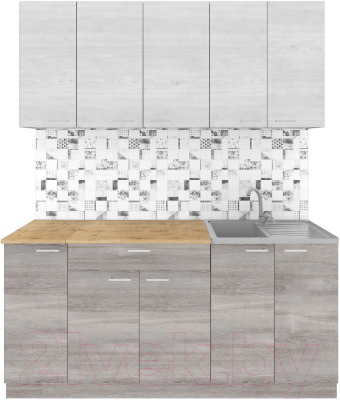 Кухонный гарнитур Агута Альфа 1.7 - фото