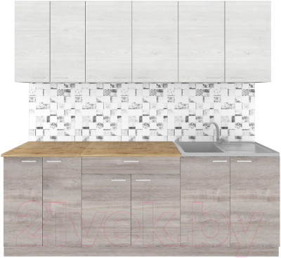 Кухонный гарнитур Агута Альфа 2.2 - фото