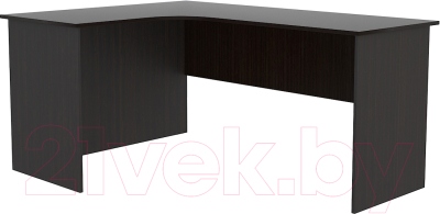 Письменный стол МДК СПУ-П угловой 1600x1200x755 (правый, венге) - фото