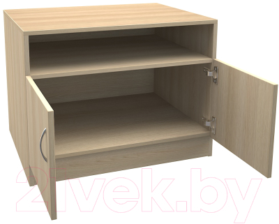 Тумба МДК ТБО для оргтехники 800x621x600 (дуб млечный)