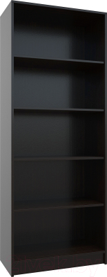 Стеллаж МДК СЛШ1 широкий открытый 780x370x2000 (венге) - фото