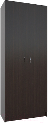 Стеллаж МДК СЛШ2 широкий закрытый 780x386x2000 (венге) - фото