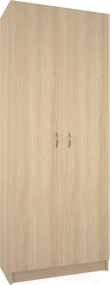 Стеллаж МДК СЛШ2 широкий закрытый 780x386x2000 (дуб млечный) - фото